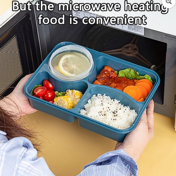 Fareha Yellow and Blue Lunch Box💛💙 - Picture 11 of 11